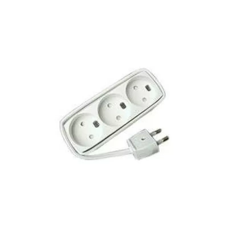 Microconnect GRUELU3H015 maitinimo ilgintuvas 1,5 m 3 kintamosios srovės lizdai (-ų) balta