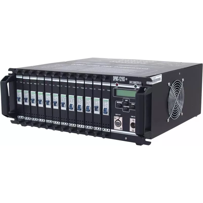 DMX dimmerpack EUROLITE DPMX-1216 S — 16 kanalų, 230V