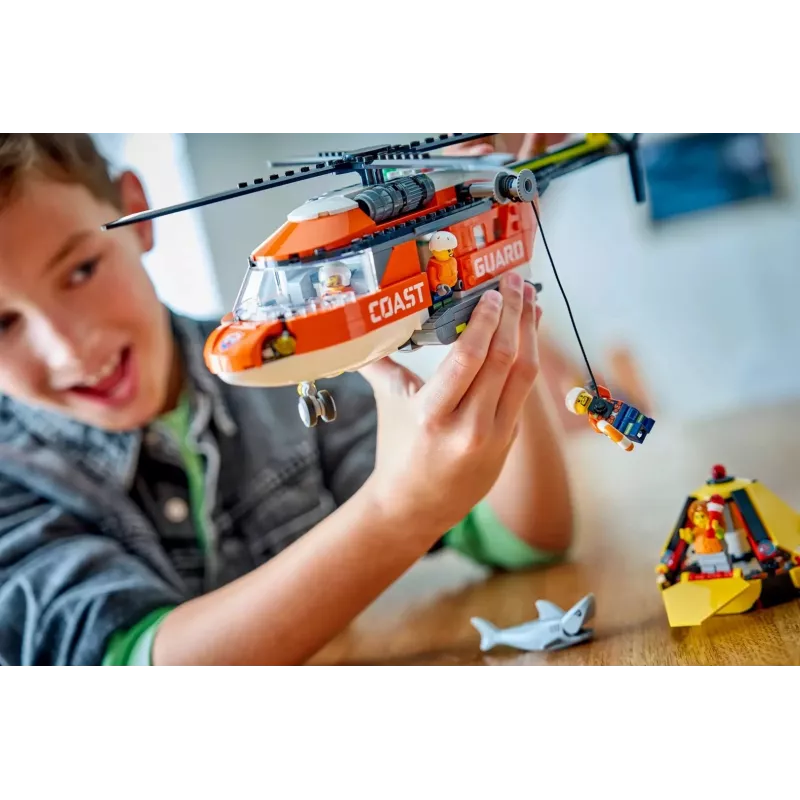 LEGO CITY 60503 Pakrančių apsaugos sraigtasparnis