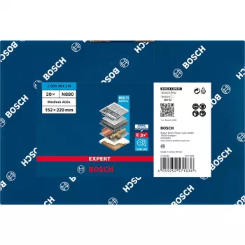 Bosch 2 608 901 214 rankinio šlifavimo reikmuo Šlifavimo trinkelė Vidutinio grūdėtumo 1 vnt.