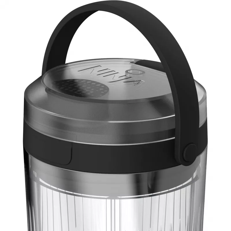 Sportinis plaktuvas Ninja BC151EUBK — 0,53 L dubuo, 14,4 W, baterija, ledo smulkinimas, juodas