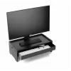 Stalčius Durable 508201 monitoriaus laikiklio priedas juodas metalinis 468 mm plotis 221 mm gylis 53 mm aukštis