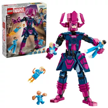 LEGO statybų rinkinys Marvel Super Heroes 76316 — Fantastiškasis ketvertas: Galactus minifigūrėlių rinkinys, 427 detalės, 4 minifigūrėlės, amžius 9+