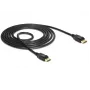 DeLOCK - DisplayPort laidas - DisplayPort (kištukas) į DisplayPort (kištukas) - 1,5 m - 4K palaikymas - juodas (85508)