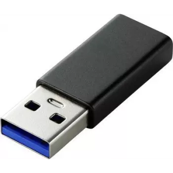 Renkforce RF-4472306 laido sąsajos/lyties adapteris USB Type A USB Type C juodas (RF-4472306)