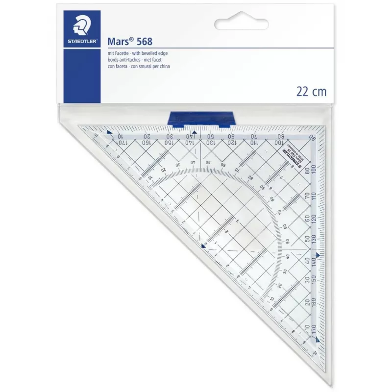 Liniuotė Staedtler Mars 568 permatoma