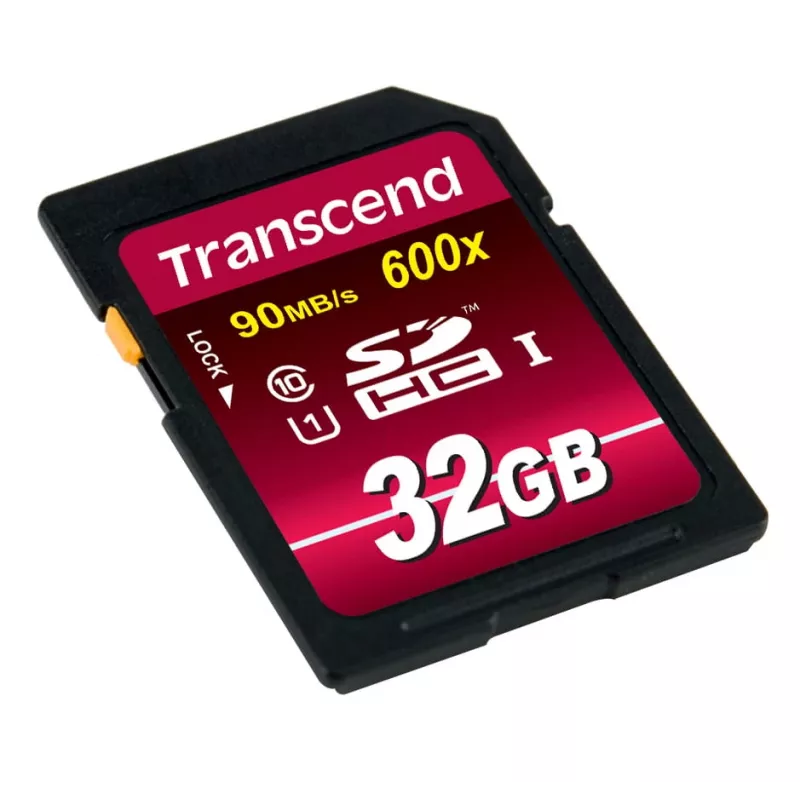 Flash atmintinė Transcend 32GB SDHC UHS-I 600x TS32GSDHC10U1