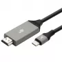 TB kabelis HDMI 2.0V - USB 3.1 Type C (AKTBXVH1P20C20B)