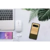 Smartphone dėklas man and wood, skirtas Galaxy S10 — bambuko miškas juodas