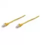 Intellinet tinklo kabelis, Cat5e, 7,5 m, geltonas, CCA, SF/UTP, PVC, RJ45, paauksuoti kontaktai, užkabinimams atsparus, su apsauginiu gaubteliu, garantija visam eksploatavimo laikui