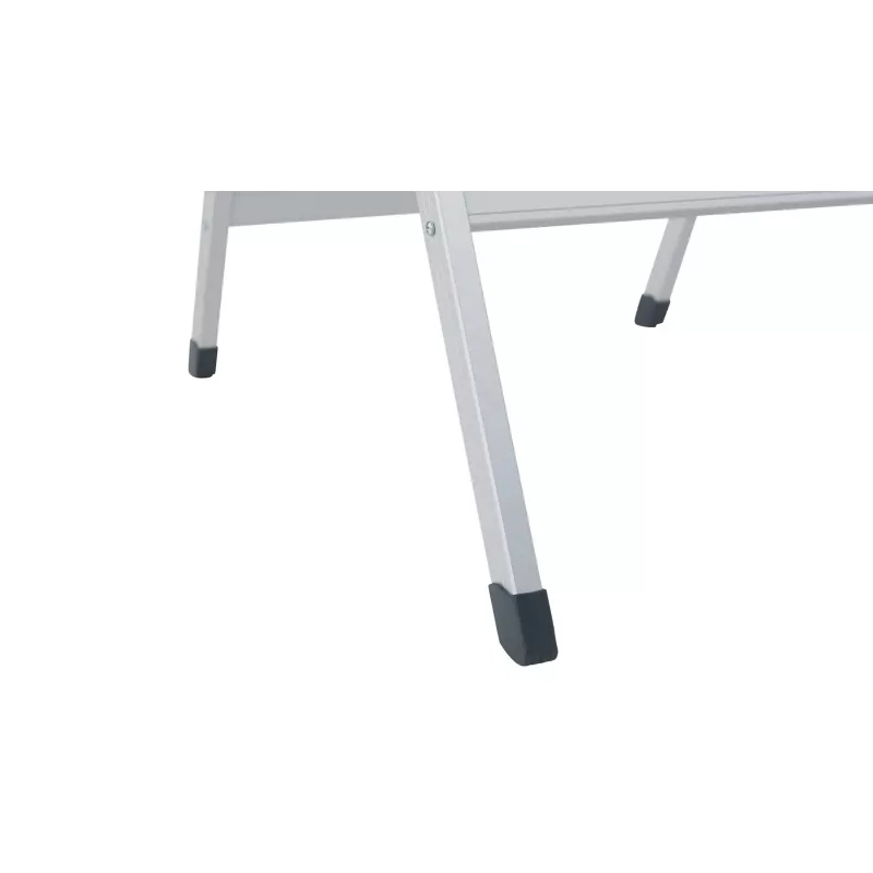 Stovyklavimo kėdė Outwell Clarenville — 4 kojų, maks. apkrova 150 kg, mėlyna, 5,5 kg, 640×750 mm