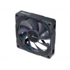 Seasonic MagFlow 1-Fan Kit Kompiuterio korpuso ventiliatorius 12 cm Juodas 1 vnt.