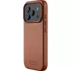 Mujjo Full Leather Case MagSafe Case for iPhone 17 Pro Brown