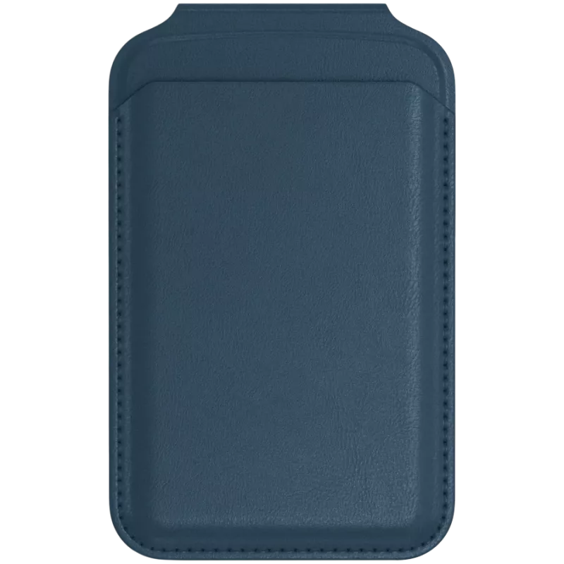 SATECHI Vegan Leather Magnetic Wallet Stand (tamsiai mėlynas)