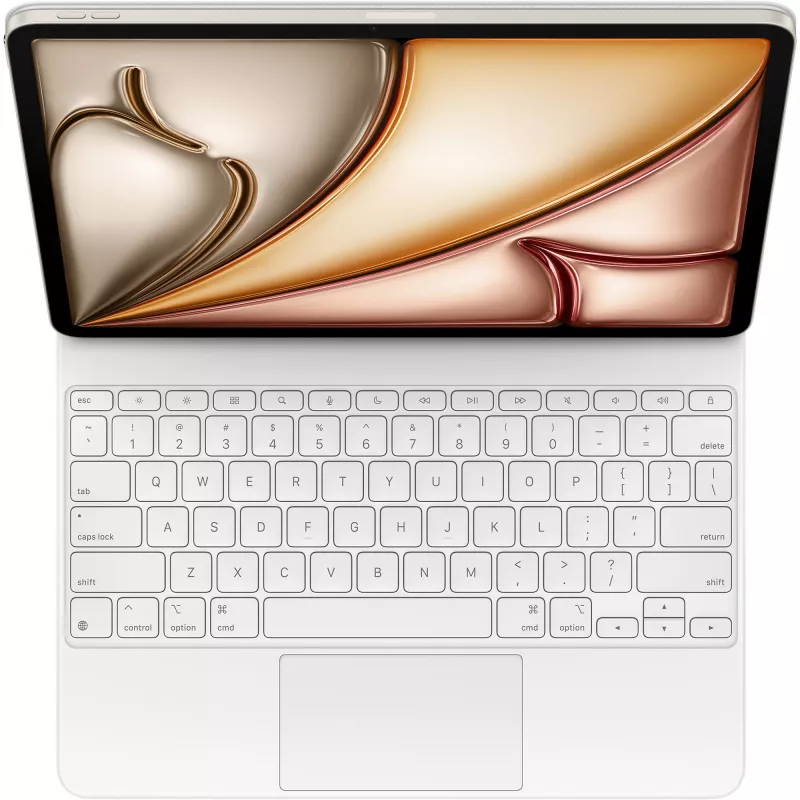 Apple Magic klaviatūra QWERTY US English White Trackpad