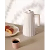 Alessi MDL06 B Plisuotas elektrinis virdulys, juodas, euro kištukas