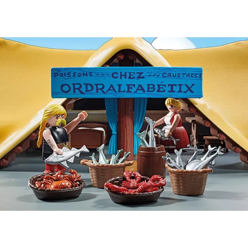Playmobil 71266 Asterix: Nehigienikso trobelė su Nehigieniksu ir jo žmona Bakterija, kolekcinės figūrėlės, Asterix gerbėjams, smagus vaizduotės žaidimas