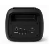 Nešiojamas stereofoninis garsiakalbis SQUEAK SQ1009 — Bluetooth 5.3, 45 W RMS, 10 val. baterija, FM, USB, AUX, LED, 1800 mAh, juodas