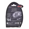 Ištraukiamas pavadėlis Flexi New Classic Cat XS 3 m — laido tipo pavadėlis mažiems augintiniams, juodas, maks. apkrova 8 kg
