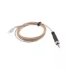Mikrofonas Sennheiser HSP 4-ew-3 strėlinis kondensatorinis laidinis 3,5 mm smėlio spalvos, 1,6 m laidas, 40–20000 Hz