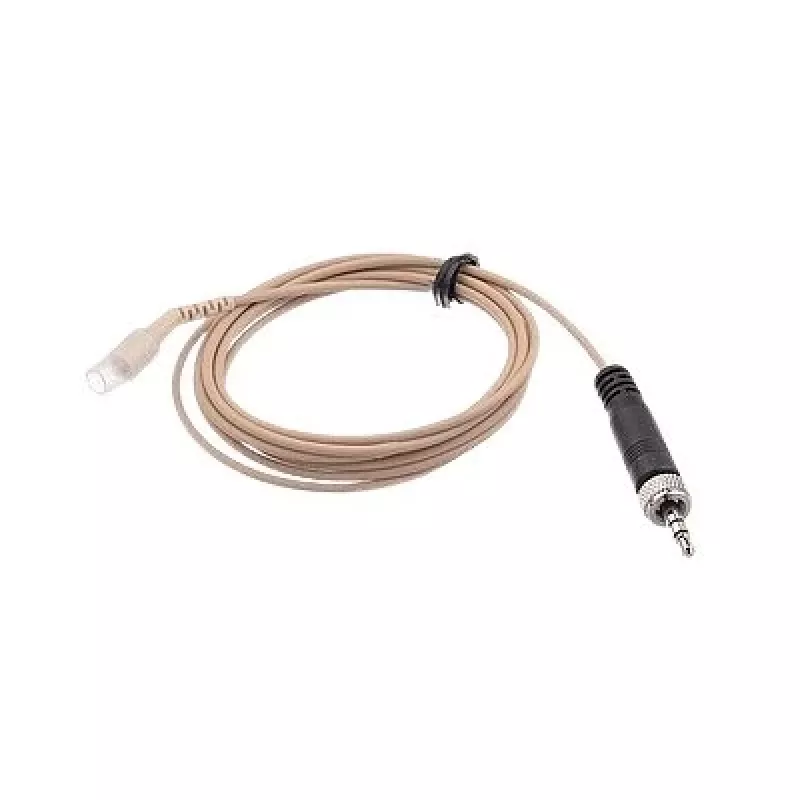Mikrofonas Sennheiser HSP 4-ew-3 strėlinis kondensatorinis laidinis 3,5 mm smėlio spalvos, 1,6 m laidas, 40–20000 Hz