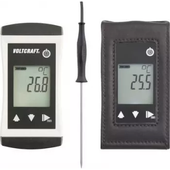 VOLTCRAFT PTM-120 + TG-400 temperatūros matavimo prietaisas -70 - 250 °C zondo tipas Pt1000 IP65