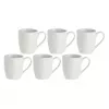 6 puodelių rinkinys LA PORCELLANA BIANCA U10077009U00-Z 110 ml porcelianas