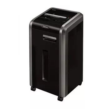 Fellowes 225Mi popieriaus smulkintuvas, mikropjaustymas, 24 cm, juodas