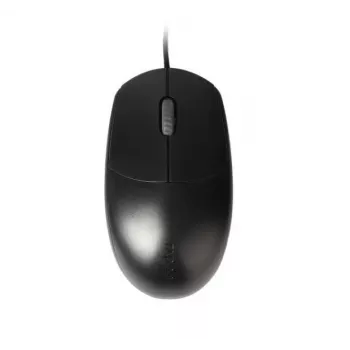N100 3 klavišų pelė juoda