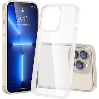 StyleShell SHOCKFlex, Telefono dėklas permatomas, iPhone 15 Pro Max