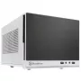 SilverStone SUGO SG13 - Desktop - Mini-DTX - be maitinimo šaltinio (AT / PS/2) - Juoda, balta - USB/Audio (SST-SG13WB-Q)