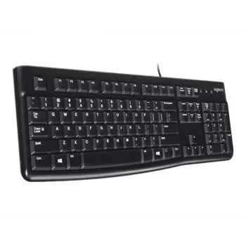 K120 laidinė klaviatūra, laidinė, USB, QWERTZ, juoda