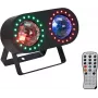 EUROLITE LED šviesos efektas DMF-3 Hybrid Flower Effect 3-in-1 — LED scenos/vakarėlių efektas