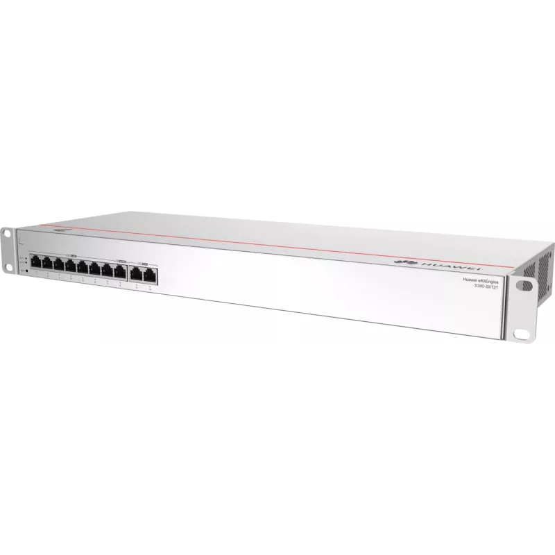 Huawei eKitEngine S380-S8T2T - komutatorius - valdomas - 8 x 10/100/1000 - montuojamas į stovą (98012179)