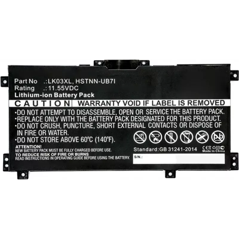 Baterija HP L08855-856 52Wh 4,55Ah Li-Ion nešiojamiems įrenginiams