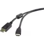 DisplayPort į HDMI kabelis Renkforce 5 m — skaitmeninis garso ir vaizdo ryšys