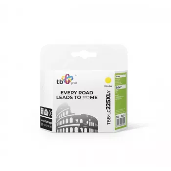 Ink. Kaz. TB suderinama su Brother LC225XL Geltona nauja