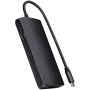 Satechi USB-C Multiport Adapter ST-P8KED — 6 prievadai, palaiko 8K raišką