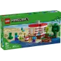 Konstruktorius LEGO Minecraft rinkinys 21275 TNT džiunglių namelis, 287 detalės, 2 minifigūrėlės, amžius 8+