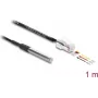 Jutiklio / pavaros kabelis DELOCK 91384 — 1 m, RJ-45 kištukas, juodas
