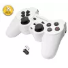 Esperanza EGG108W žaidimų valdiklis, juodas, baltas, RF žaidimų pultelis, analoginis / skaitmeninis, asmeniniam kompiuteriui, PlayStation 3