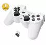 Esperanza EGG108W žaidimų valdiklis, juodas, baltas, RF žaidimų pultelis, analoginis / skaitmeninis, asmeniniam kompiuteriui, PlayStation 3