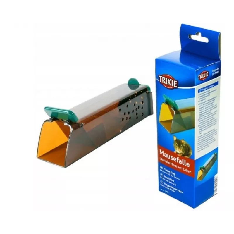 Humaniškas gyvas gaudymo pelių spąstas Trixie TX-4192, technopolimero korpusas, 60×45×170 mm, daugkartinis