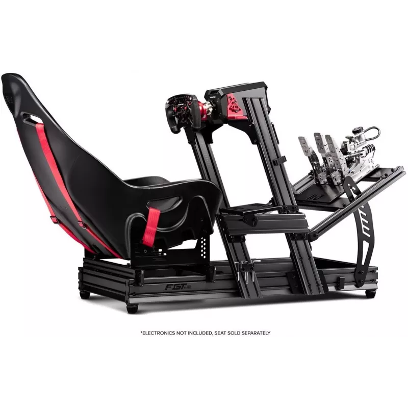 Next Level Racing - F-GT Elite Formula & GT Aliuminio Profilio Simuliatoriaus Kabina – šoninio ir priekinio tvirtinimo versija (396039)