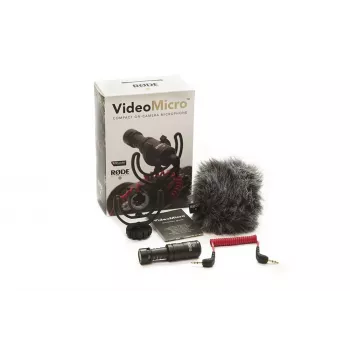 RØDE VideoMicro Juoda skaitmeninio fotoaparato mikrofonas