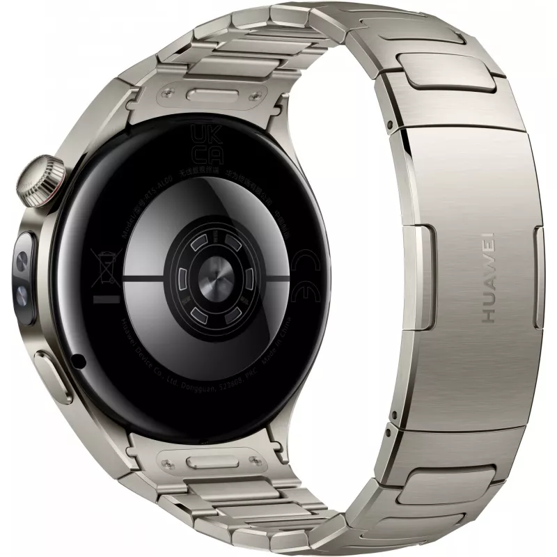 Išmanusis laikrodis HUAWEI WATCH 5, 1,5 colio AMOLED, 466×466, 46 mm titano korpusas, Wi‑Fi, GPS, sidabrinis