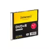 INTENSO DVD+R 4.7GB 16x Spausdinamas 10 vnt. Slimcase, 120 mm