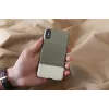 man and wood išmaniojo telefono dėklas iPhone X/XS — juodas, apsauginis kietas galinis dangtelis