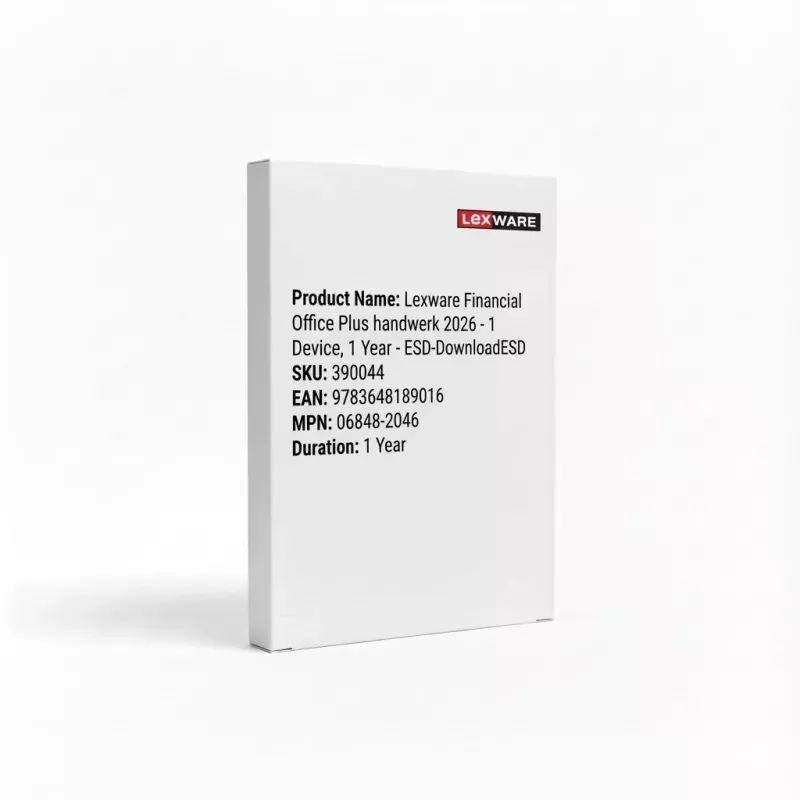 Lexware financial office plus handwerk 2026 1 licencija (-os) 1 metai (-ų)