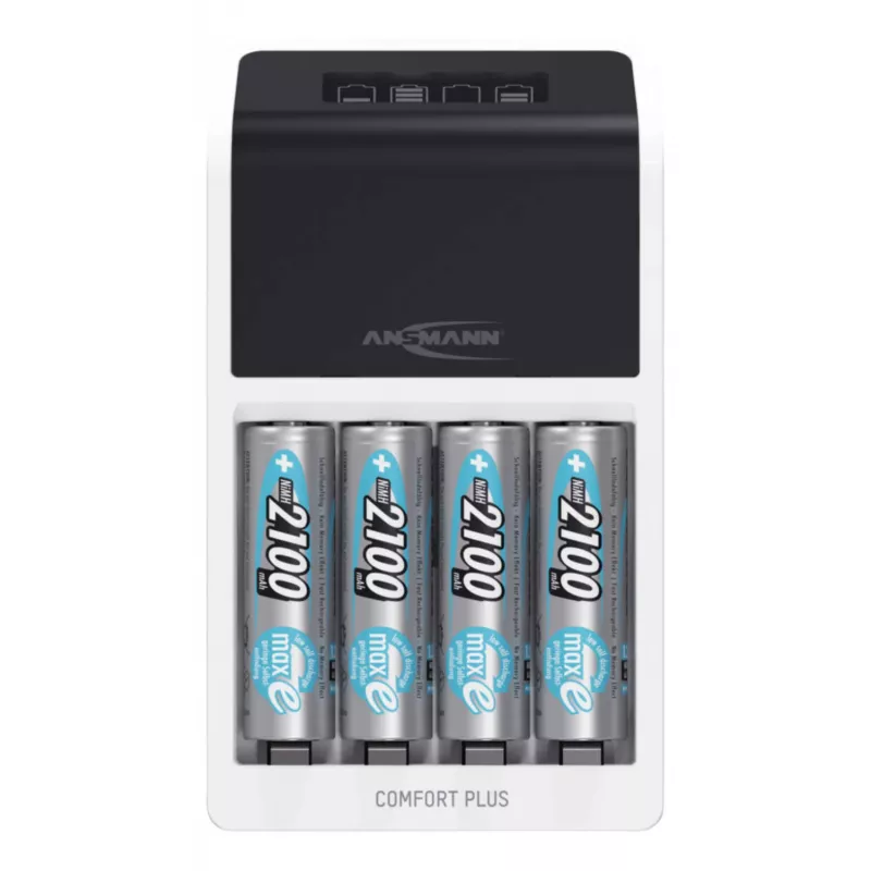 Ansmann Comfort Plus baterijų įkroviklis Universal AC